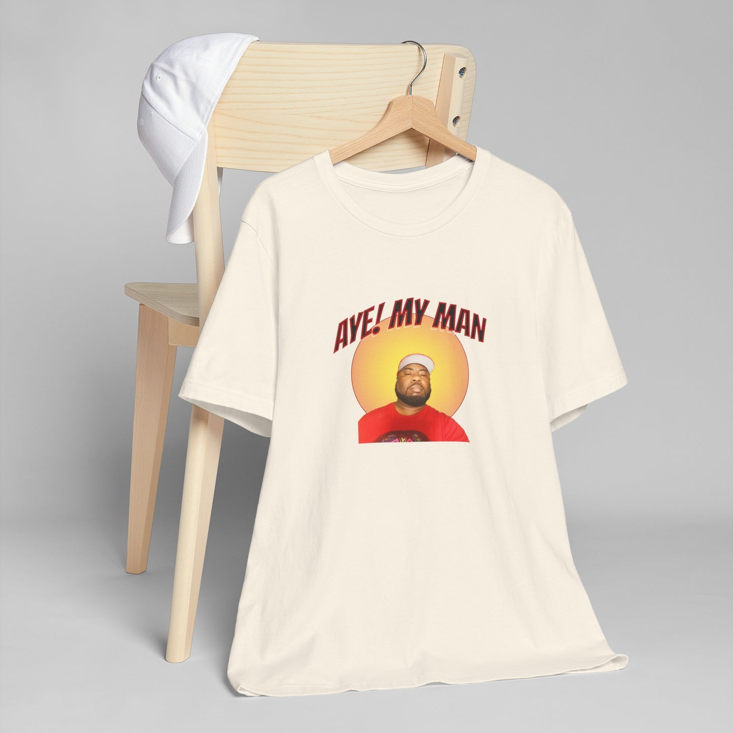 Aye! My Mans Unisex Jersey T-Shirt