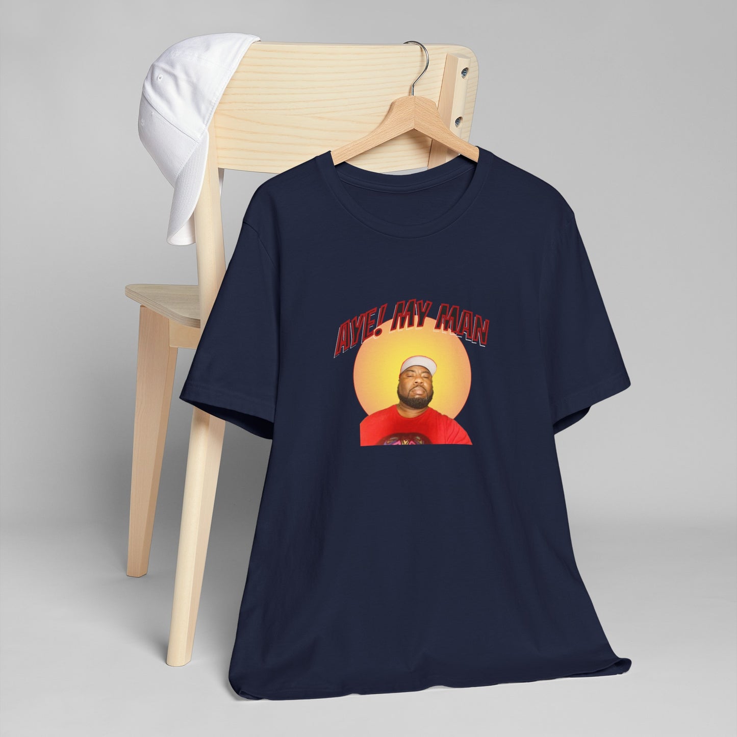 Aye! My Mans Unisex Jersey T-Shirt