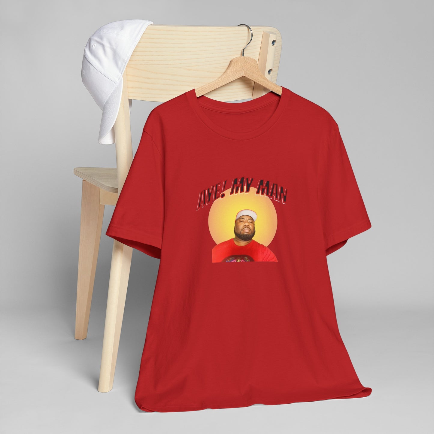 Aye! My Mans Unisex Jersey T-Shirt