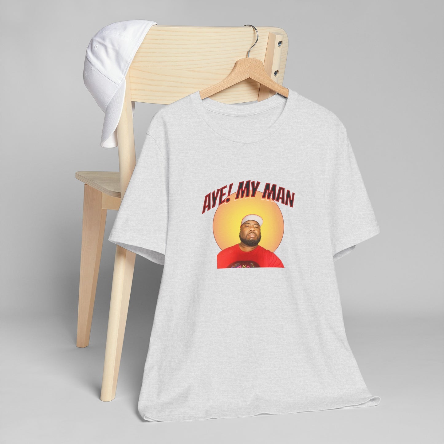 Aye! My Mans Unisex Jersey T-Shirt