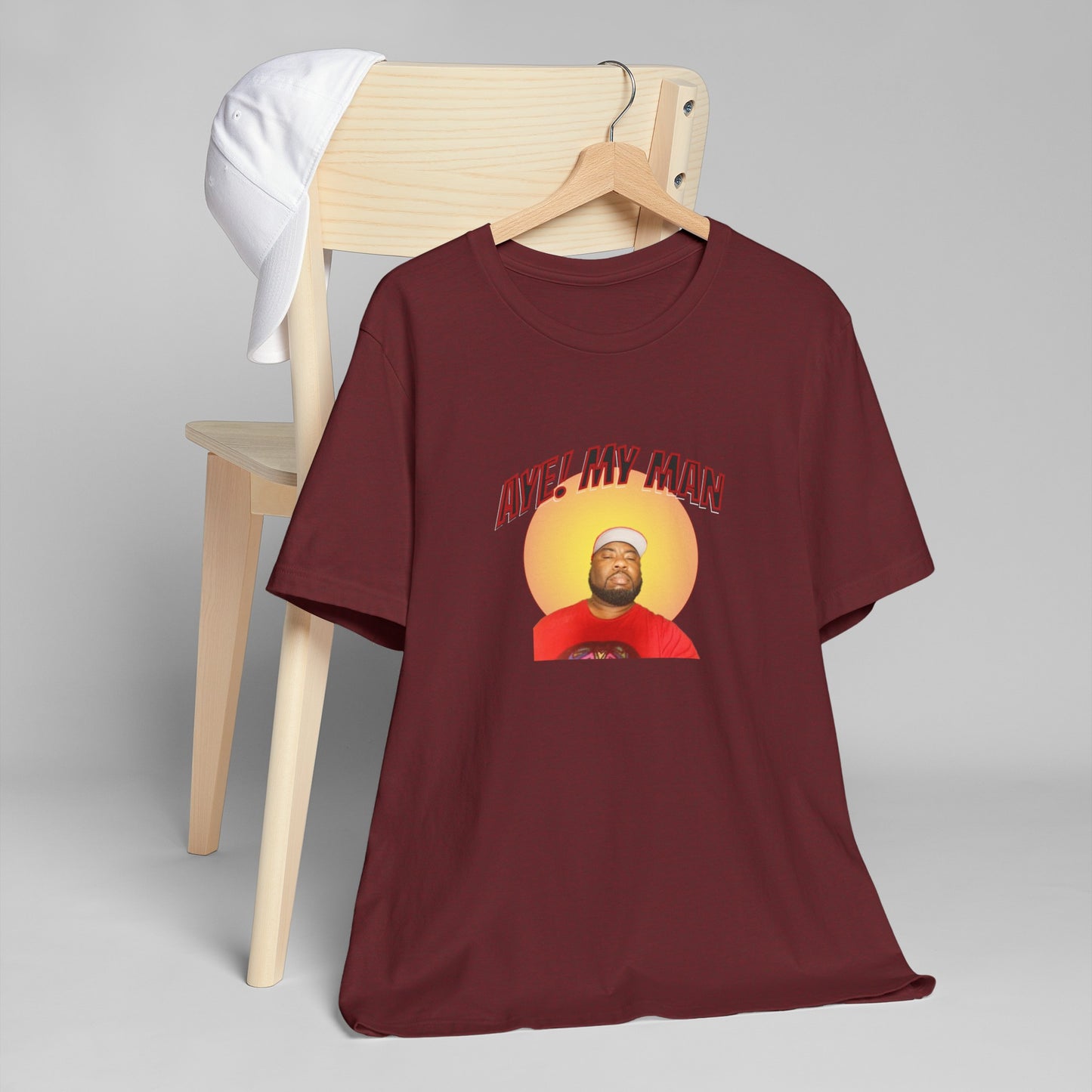 Aye! My Mans Unisex Jersey T-Shirt