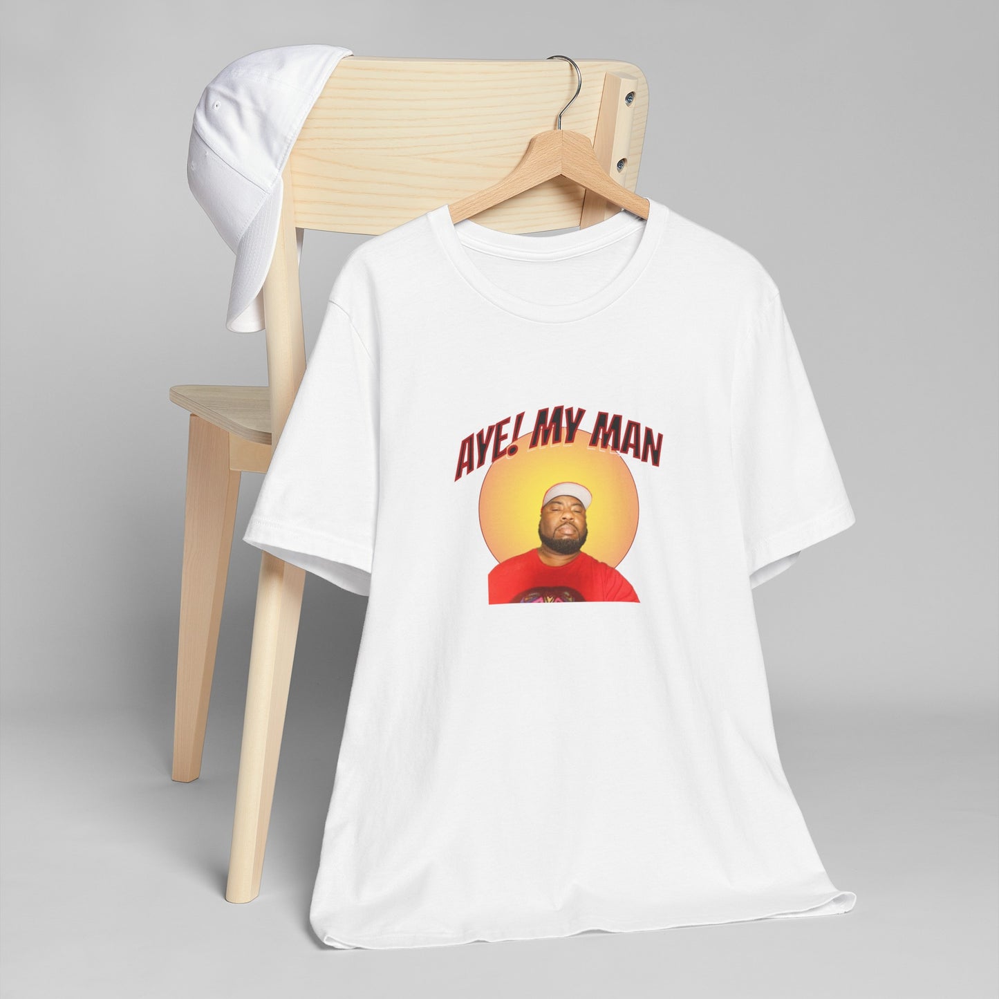 Aye! My Mans Unisex Jersey T-Shirt