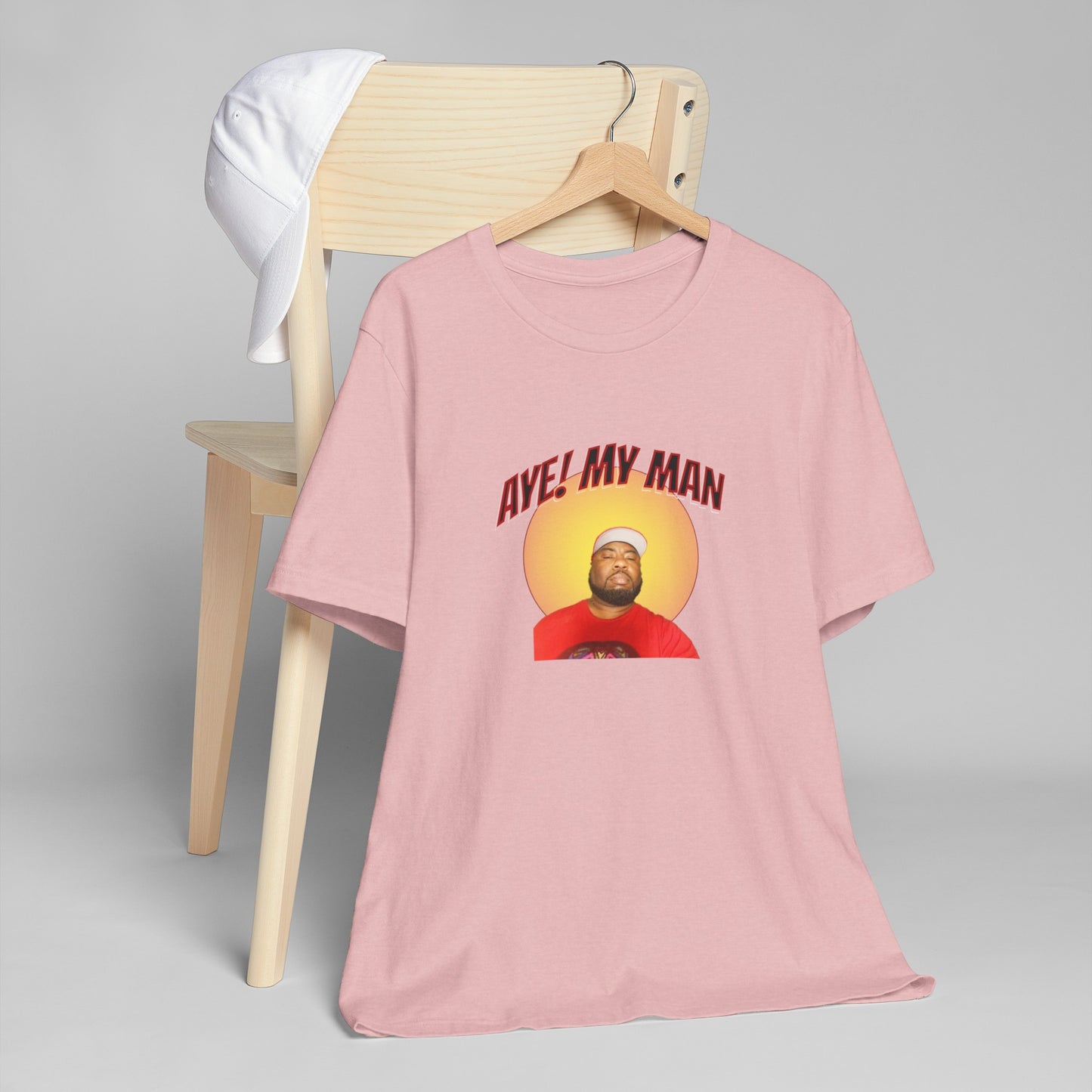 Aye! My Mans Unisex Jersey T-Shirt