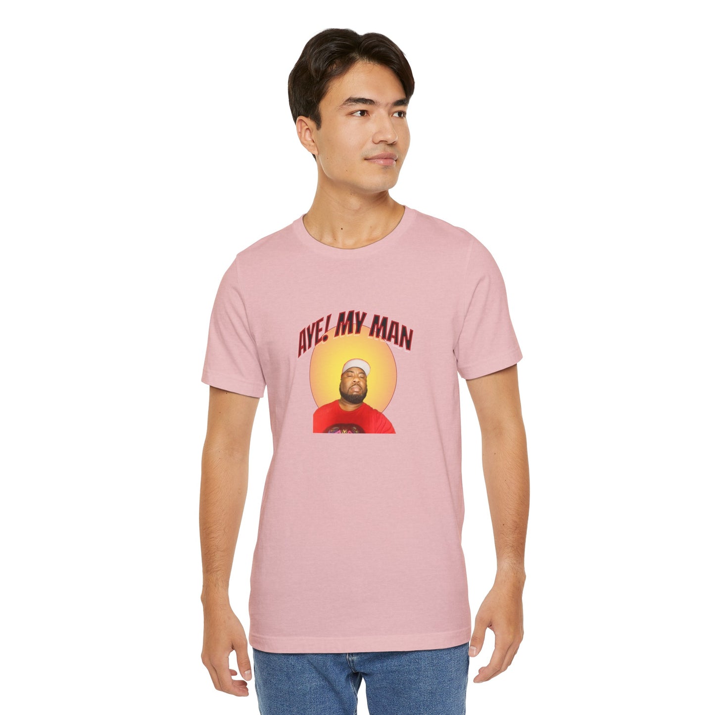 Aye! My Mans Unisex Jersey T-Shirt