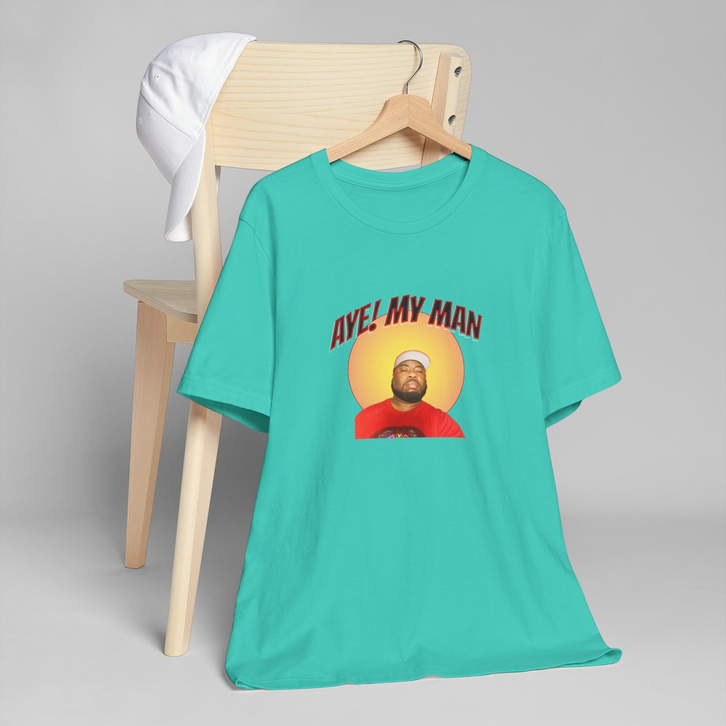Aye! My Mans Unisex Jersey T-Shirt
