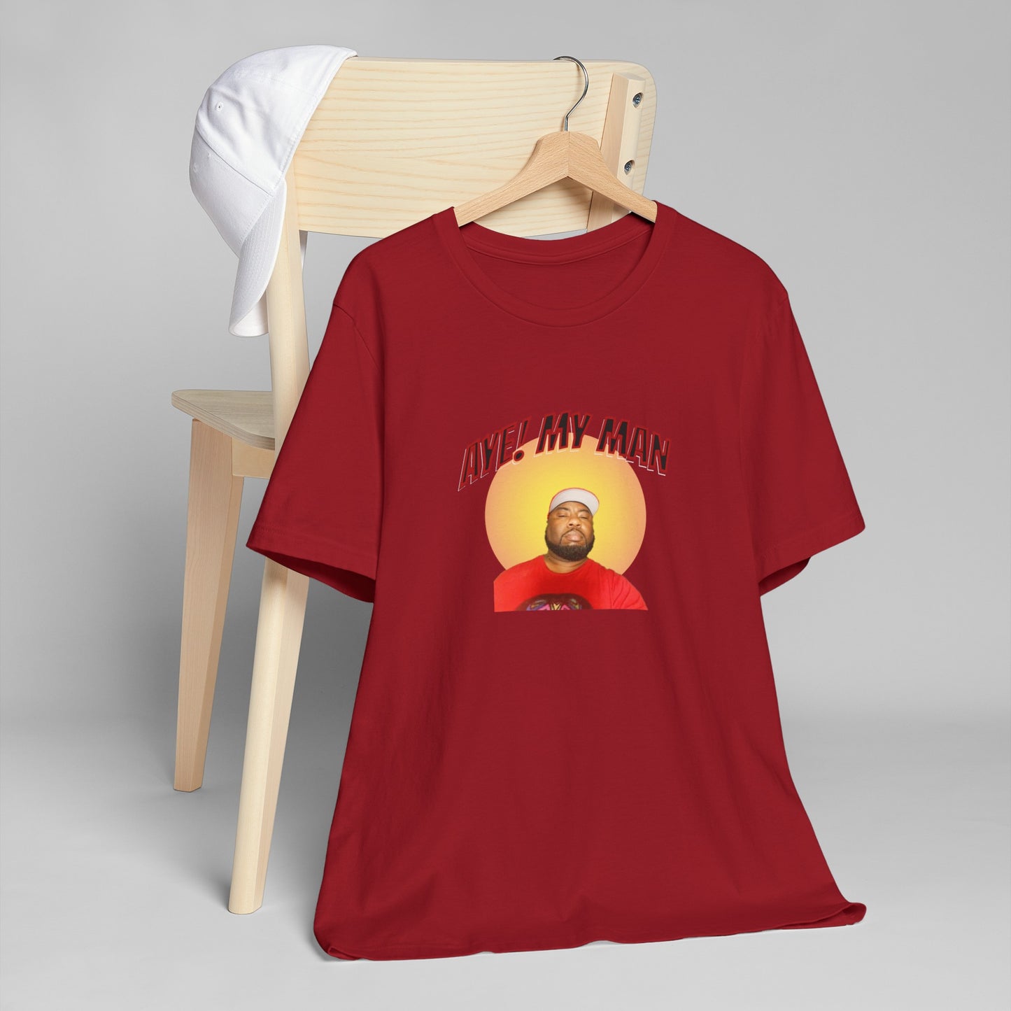 Aye! My Mans Unisex Jersey T-Shirt