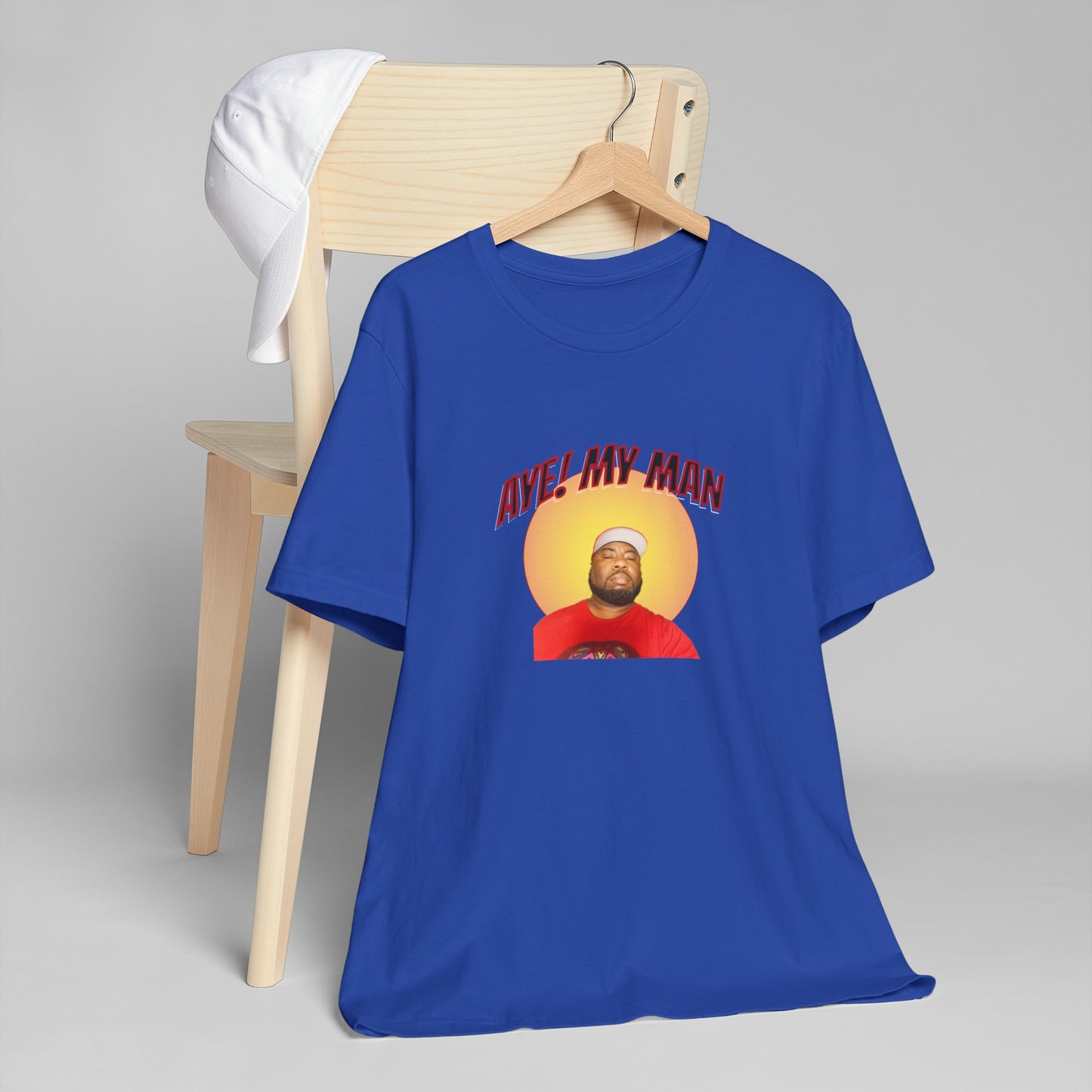 Aye! My Mans Unisex Jersey T-Shirt