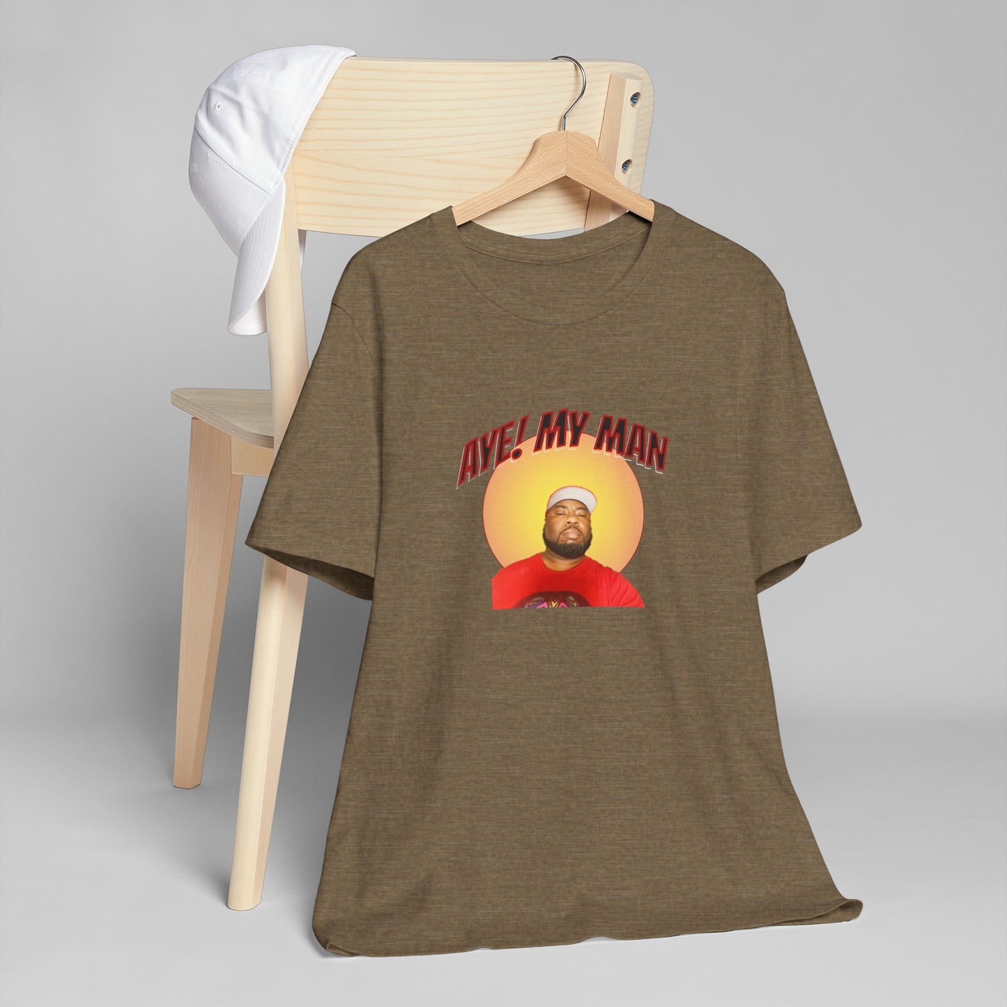 Aye! My Mans Unisex Jersey T-Shirt