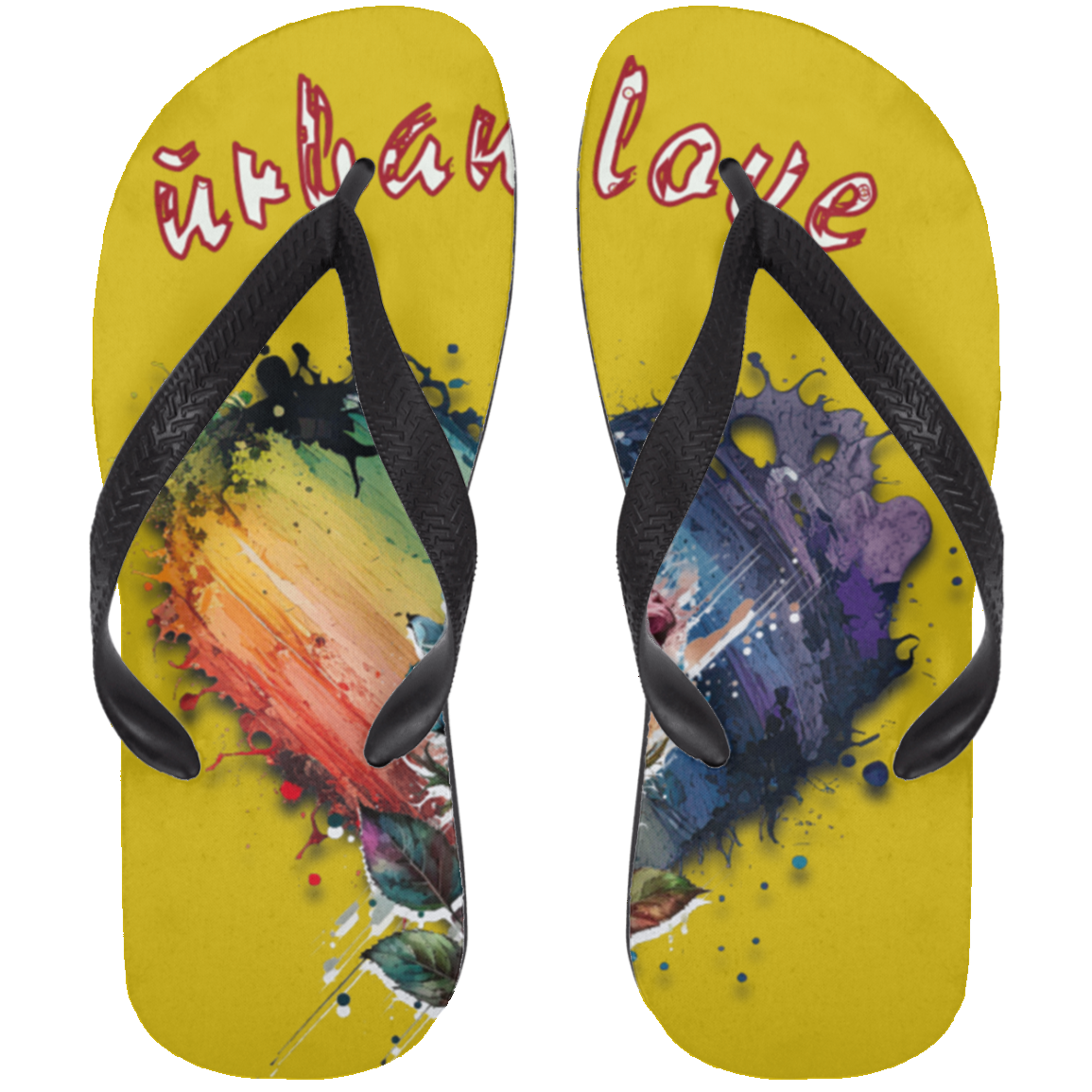 Urban Love Adult Flip Flops