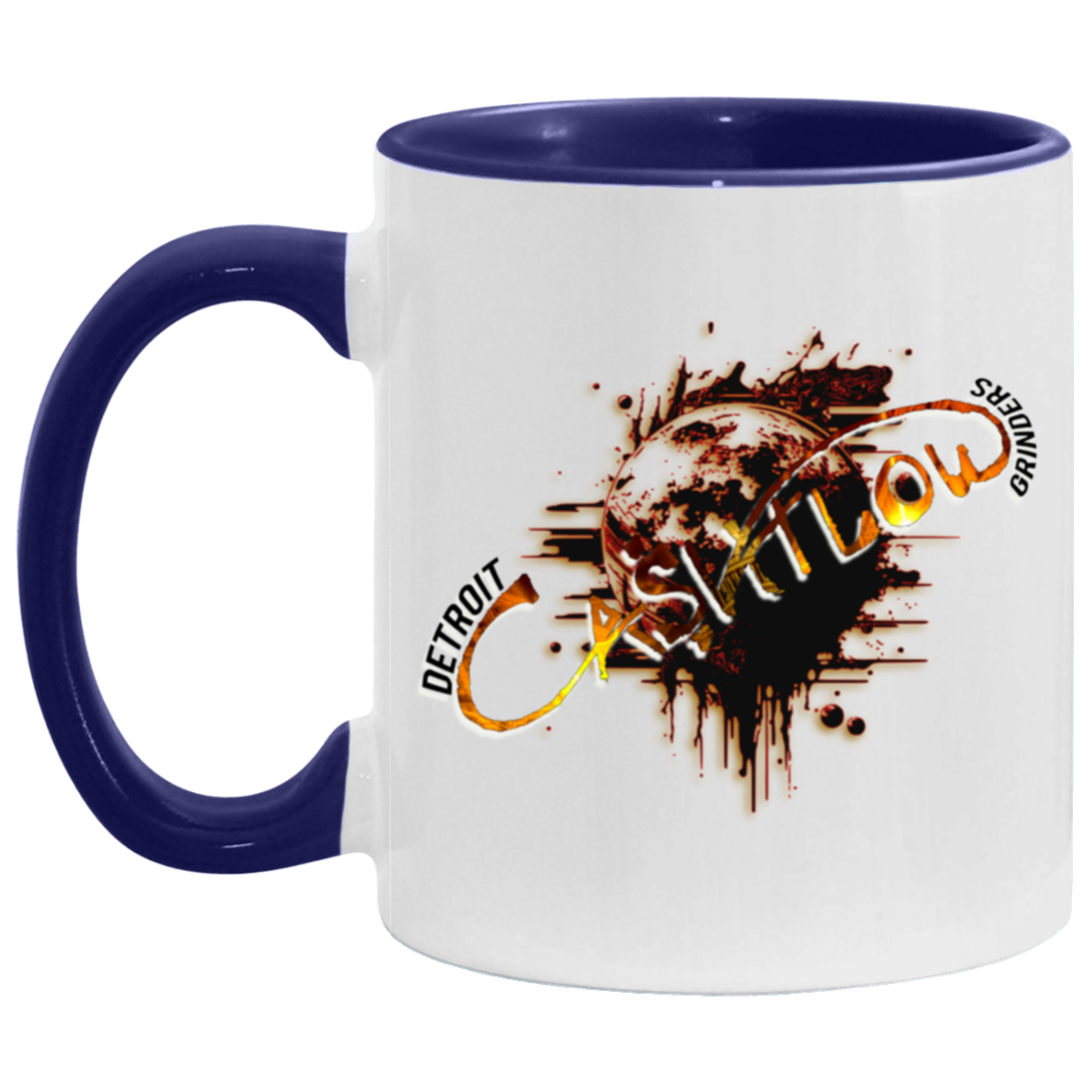 Detroit CashFlow Grinders 11oz Accent Mug