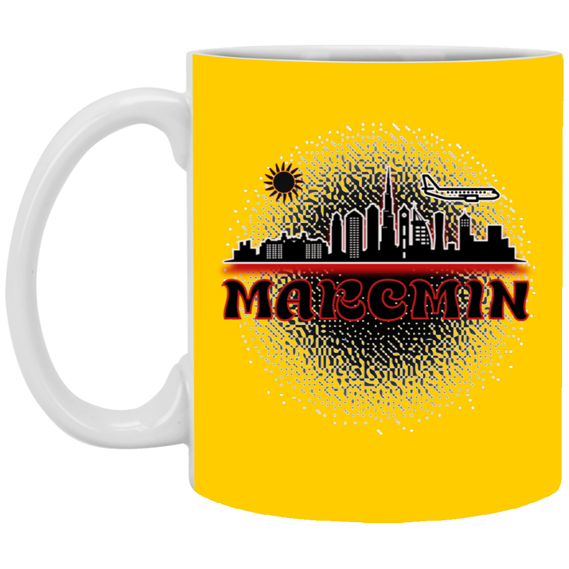Marcmin 11oz White Mug