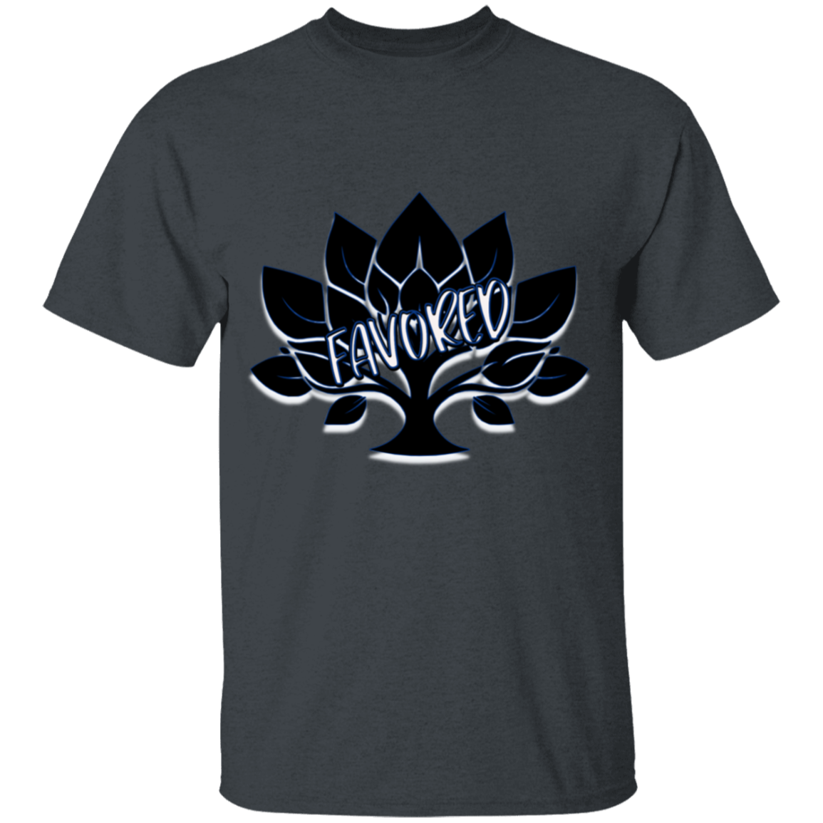 Favored Blue Youth 5.3 oz 100% Cotton T-Shirt