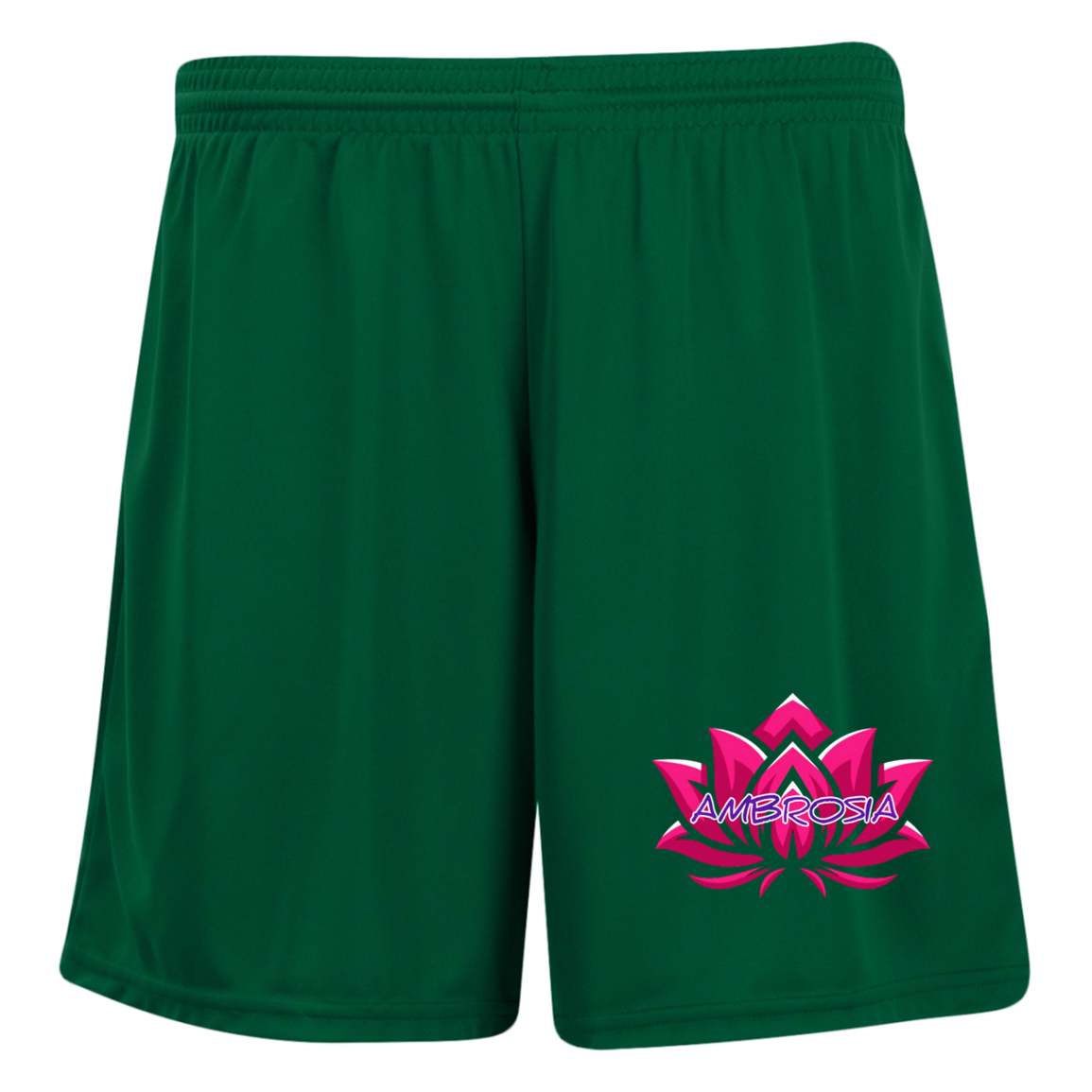 Ambrosia Ladies' Moisture-Wicking 7 inch Inseam Training Shorts