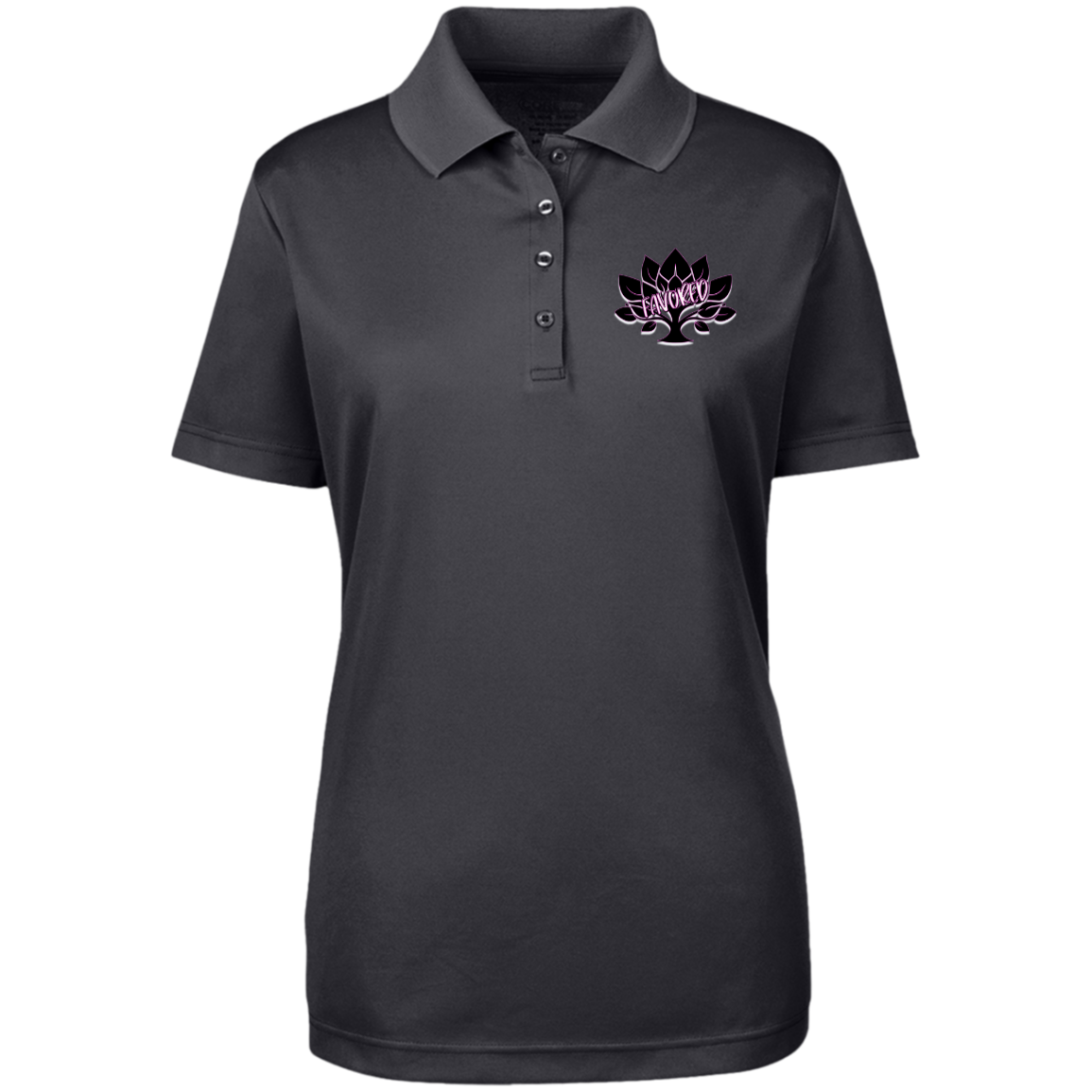 Pink Favored Core 365 Womens Origin Pique Polo