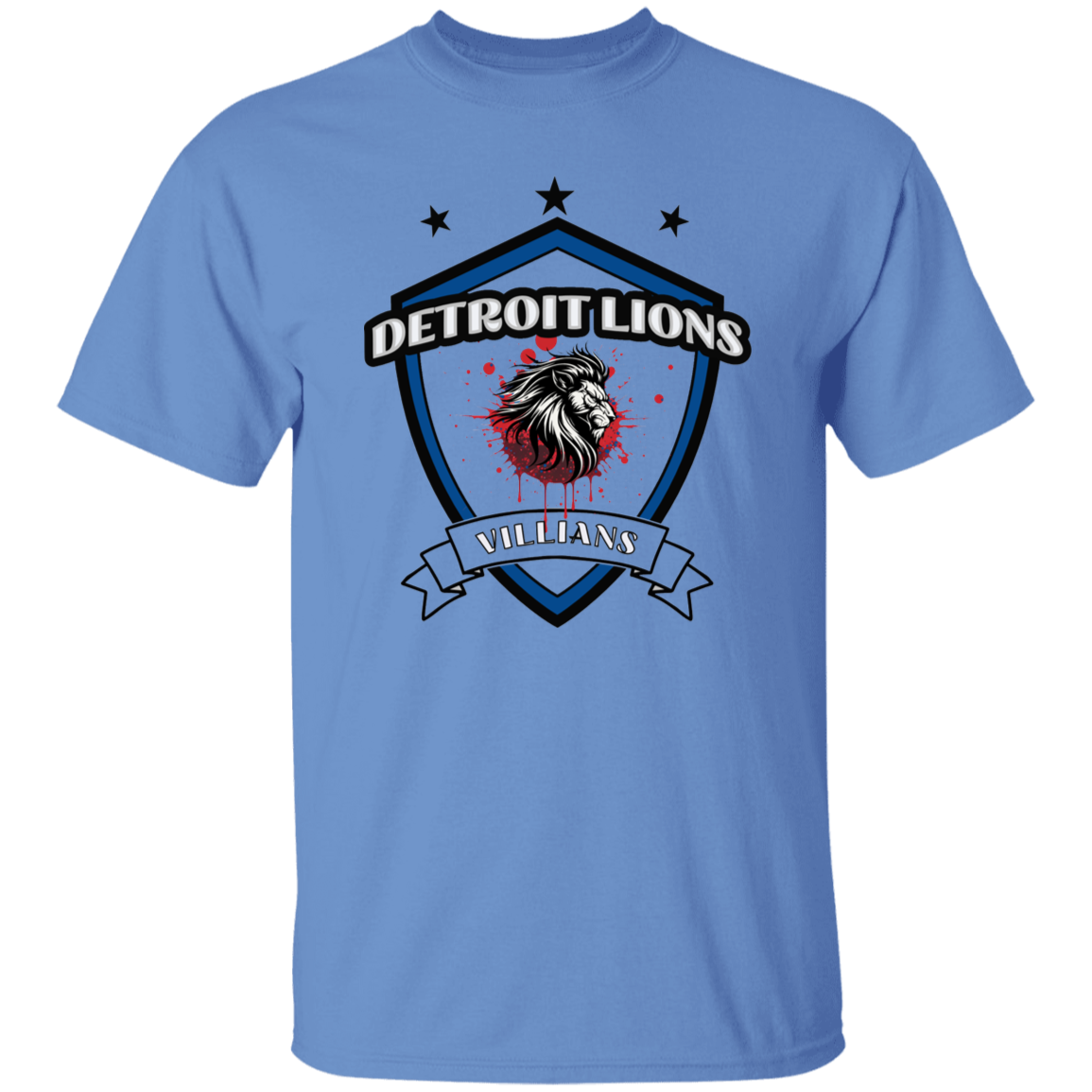 Detroit Lions Villian 5.3 oz. T-Shirt