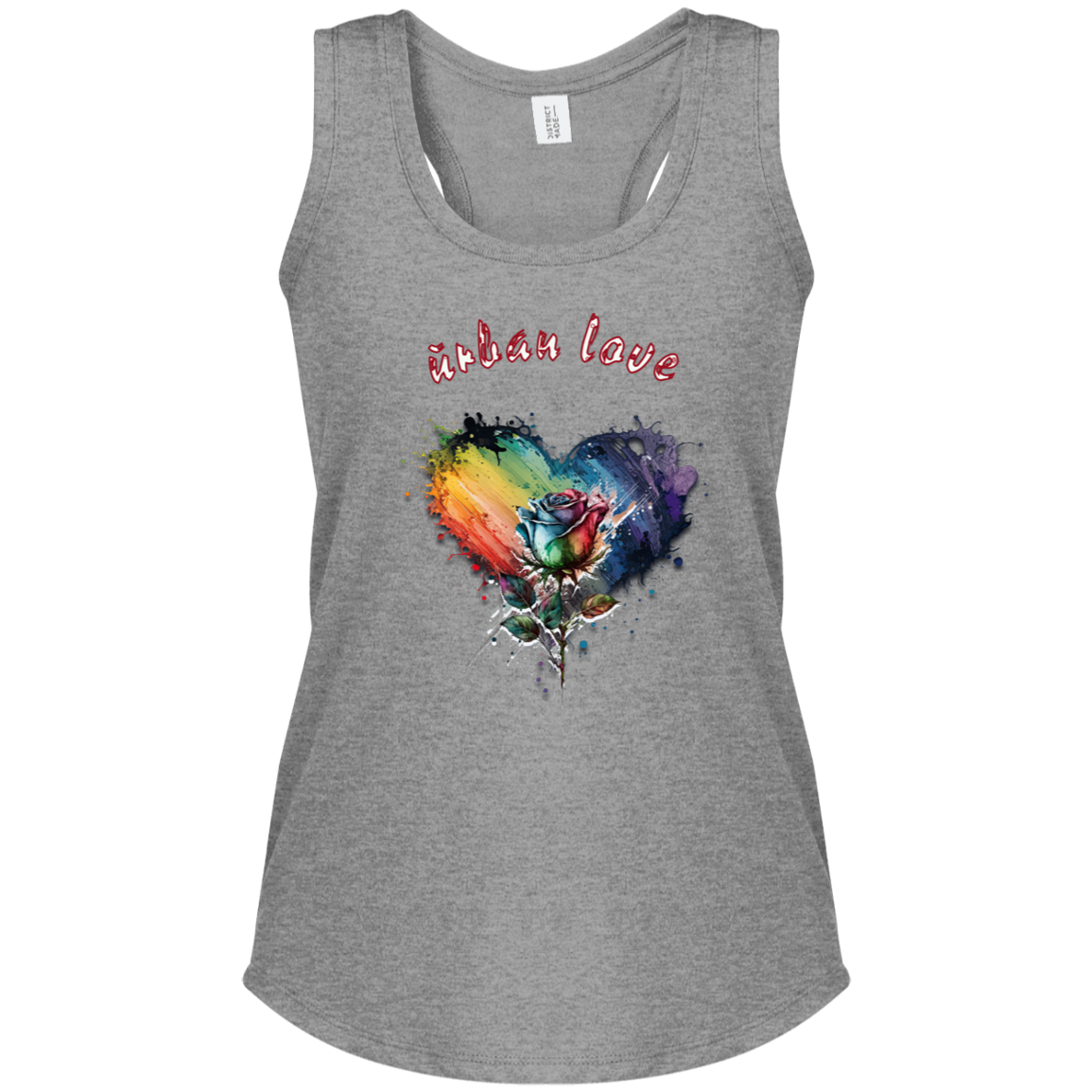 Urban Love Women's Perfect Tri Racerback Tank
