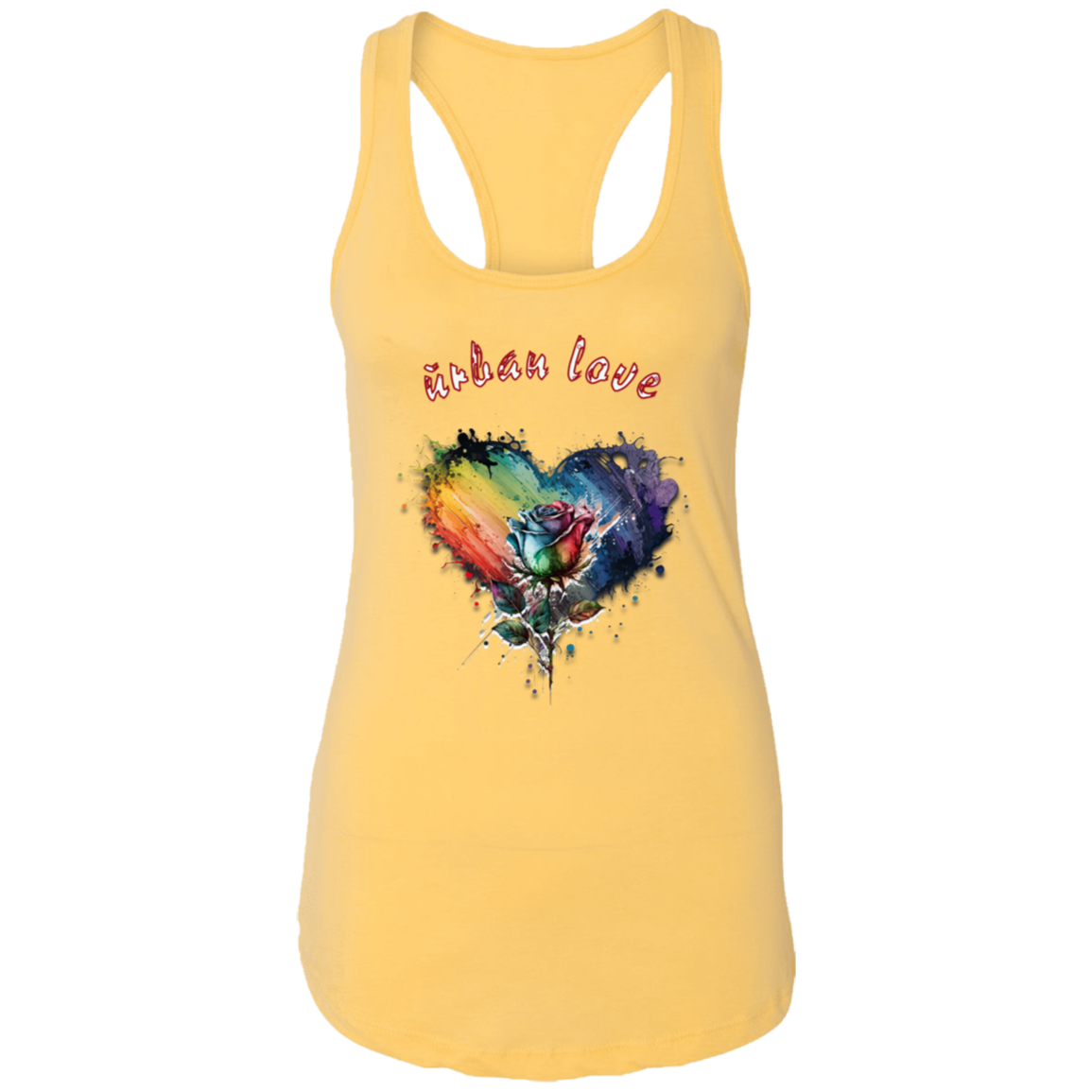Urban Love Ladies Ideal Racerback Tank Top
