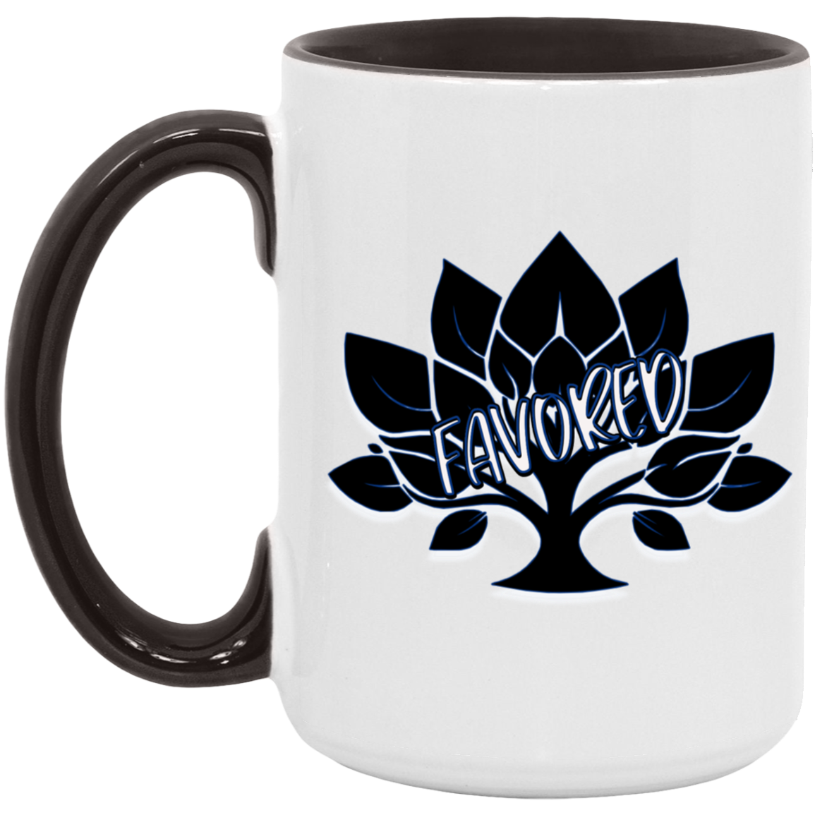 Favored Blue 15oz Accent Mug