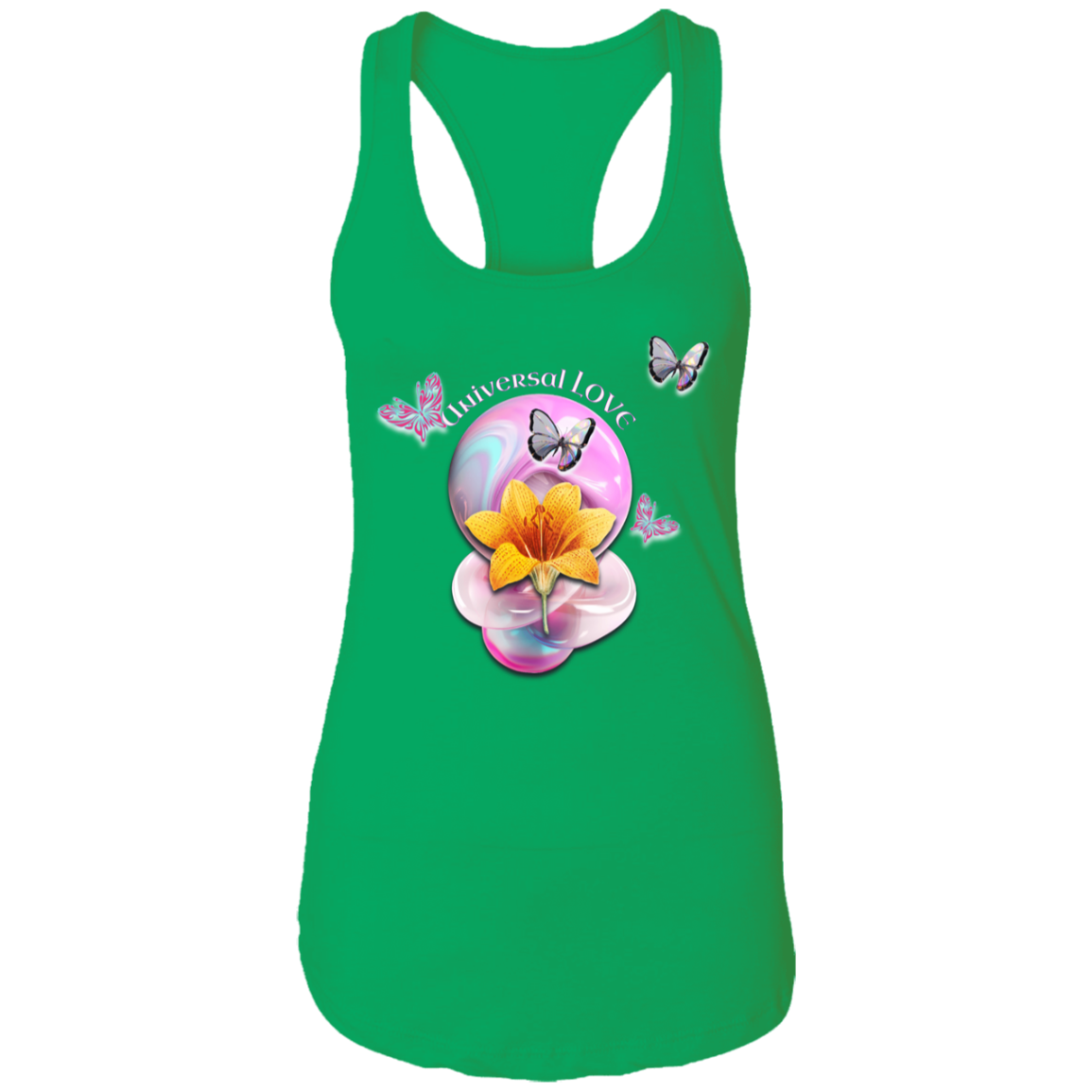 Universal Love Ladies Ideal Racerback Tank