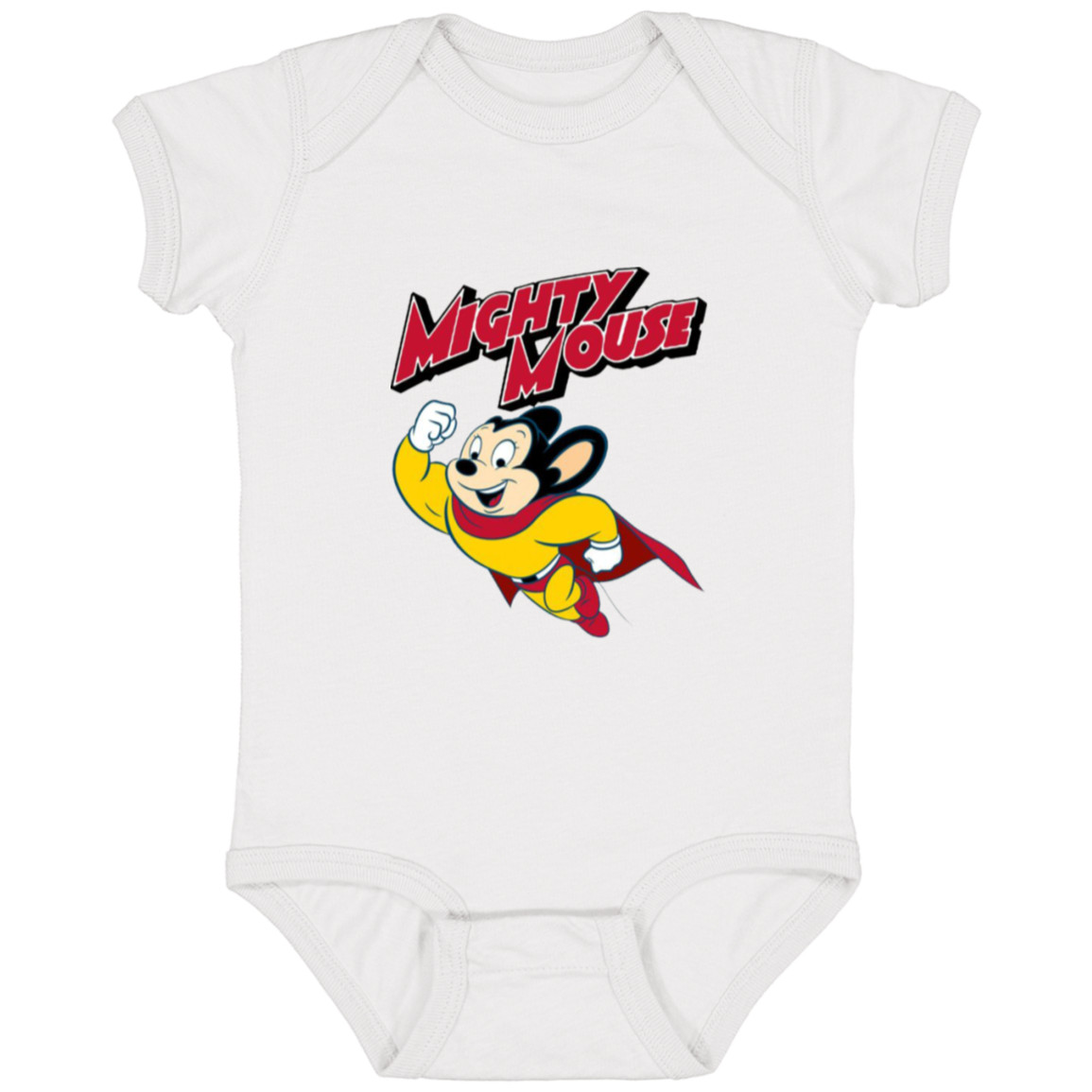Mighty Mouse Infant Fine Jersey Bodysuit