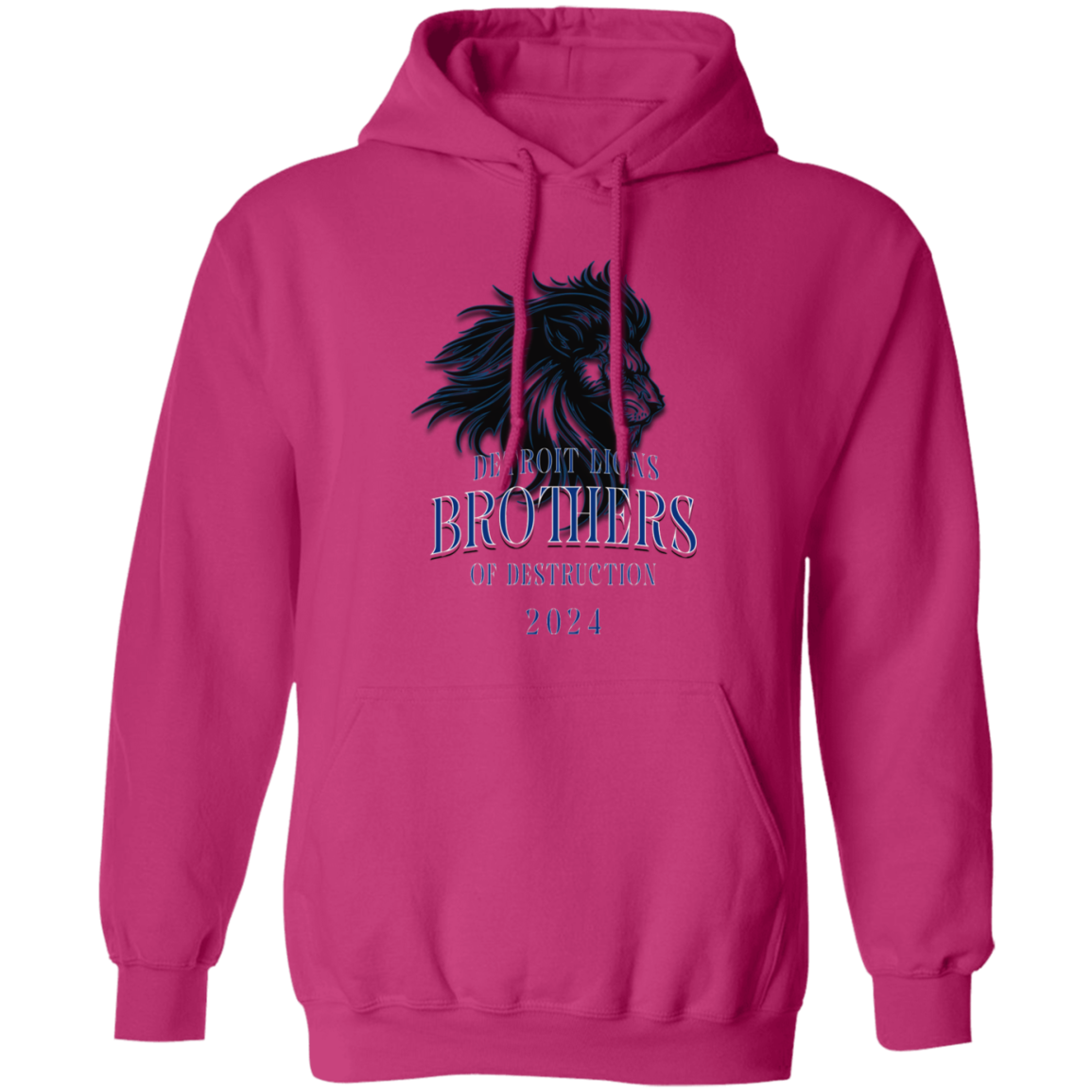 Detroit Lions Brothers of Destruction Gildan Pullover Hoodie