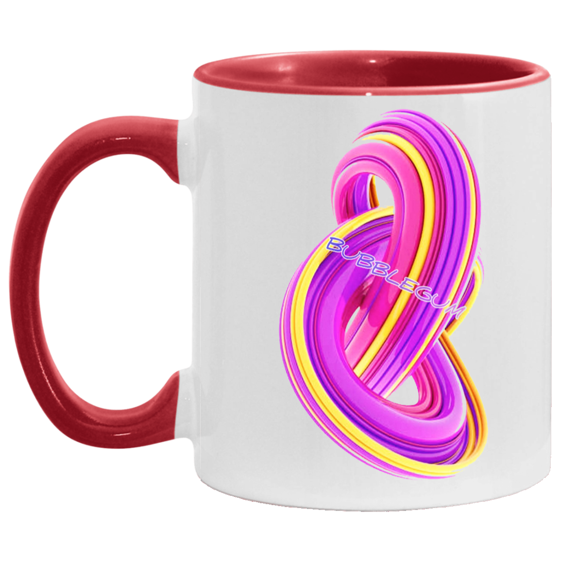 BubbleGum 11oz Accent Mug