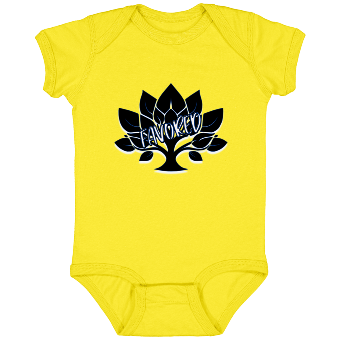 Blue Favored Infant Onesie Jersey Bodysuit