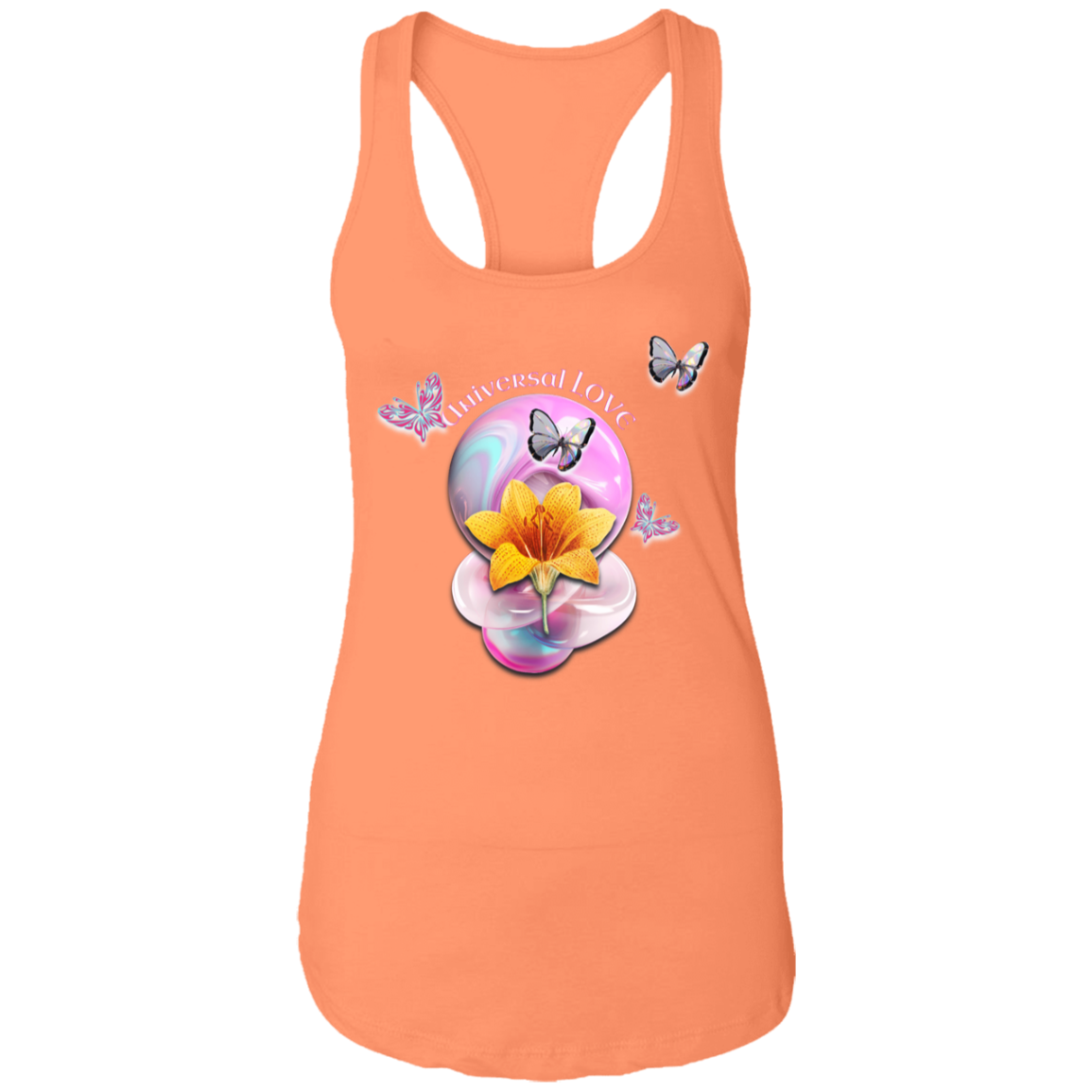 Universal Love Ladies Ideal Racerback Tank