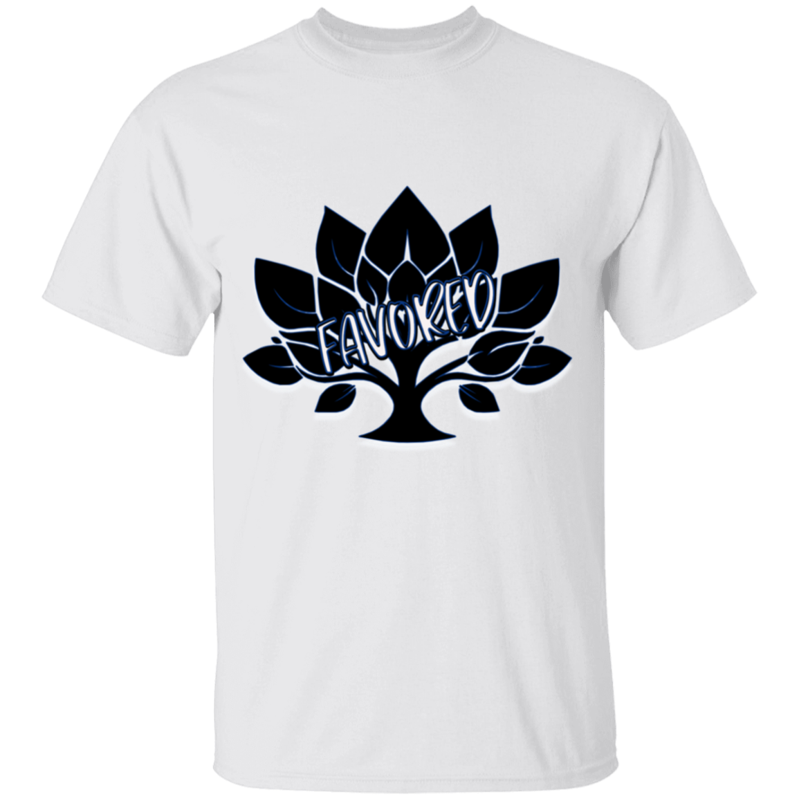 Favored Blue Youth 5.3 oz 100% Cotton T-Shirt