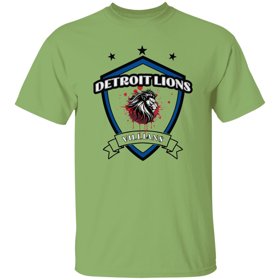 Detroit Lions Villian 5.3 oz. T-Shirt