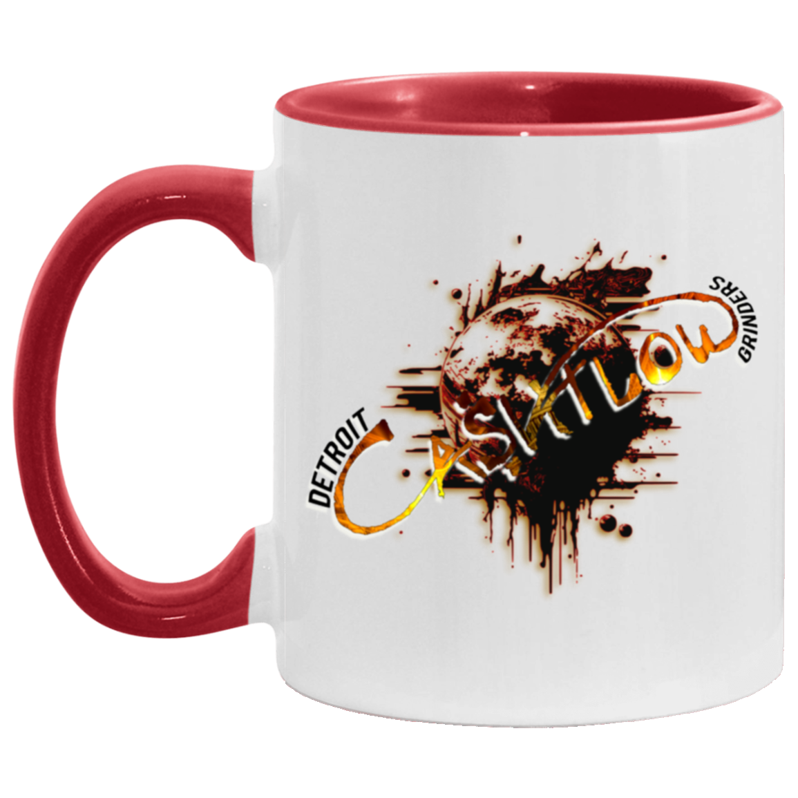 Detroit CashFlow Grinders 11oz Accent Mug