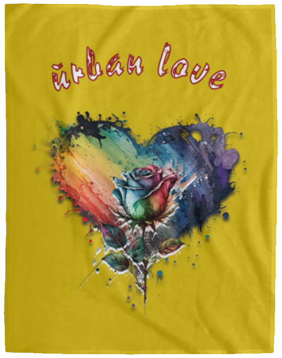 Urban Love Cozy Plush Fleece Blanket - 60x80