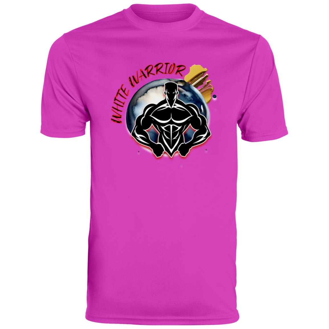 White Warrior 790 Men's Moisture-Wicking Tee