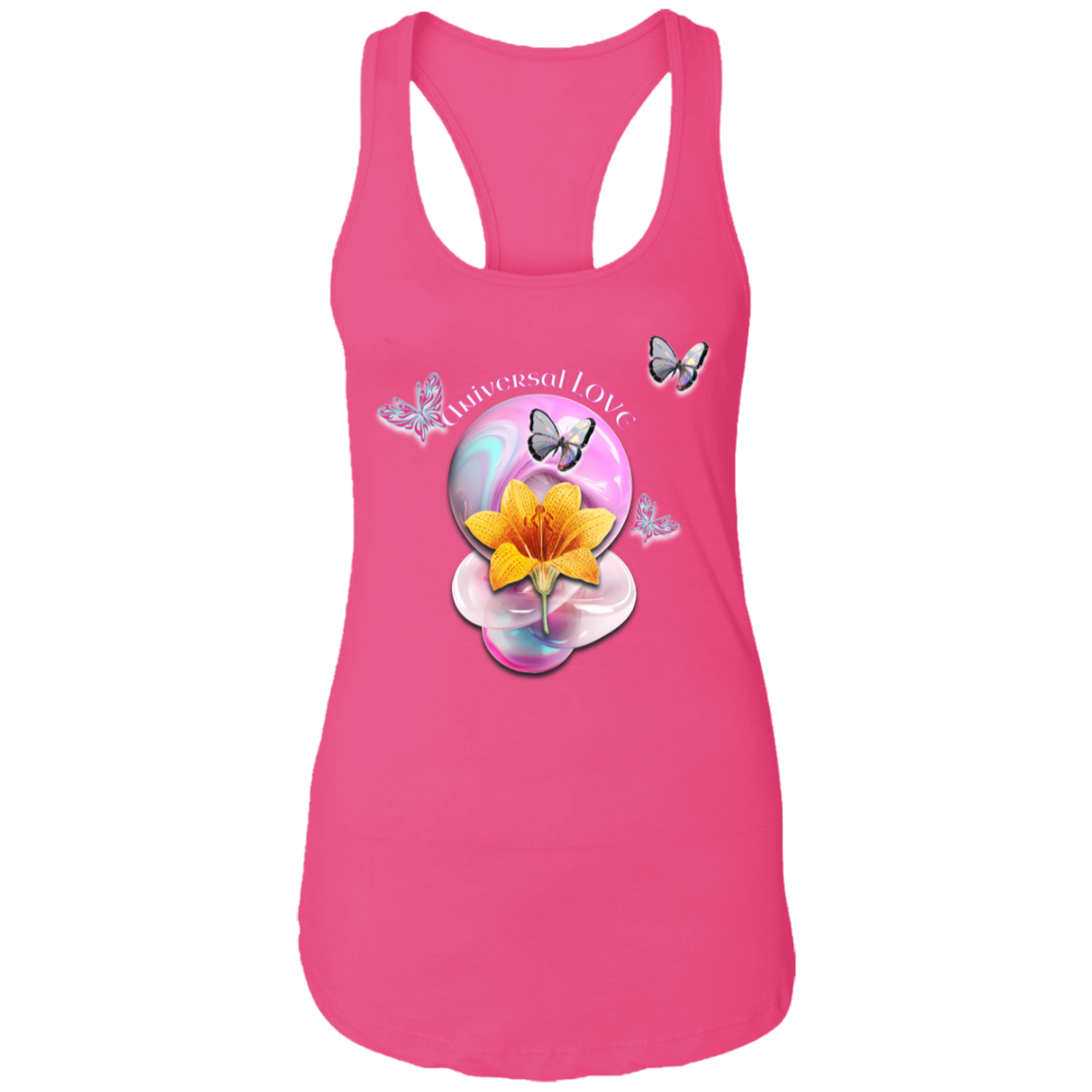 Universal Love Ladies Ideal Racerback Tank