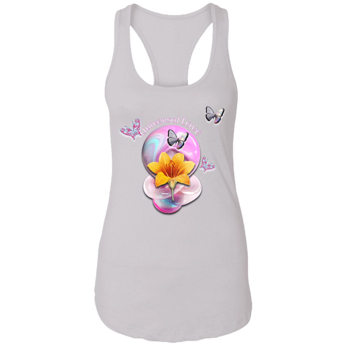 Universal Love Ladies Ideal Racerback Tank