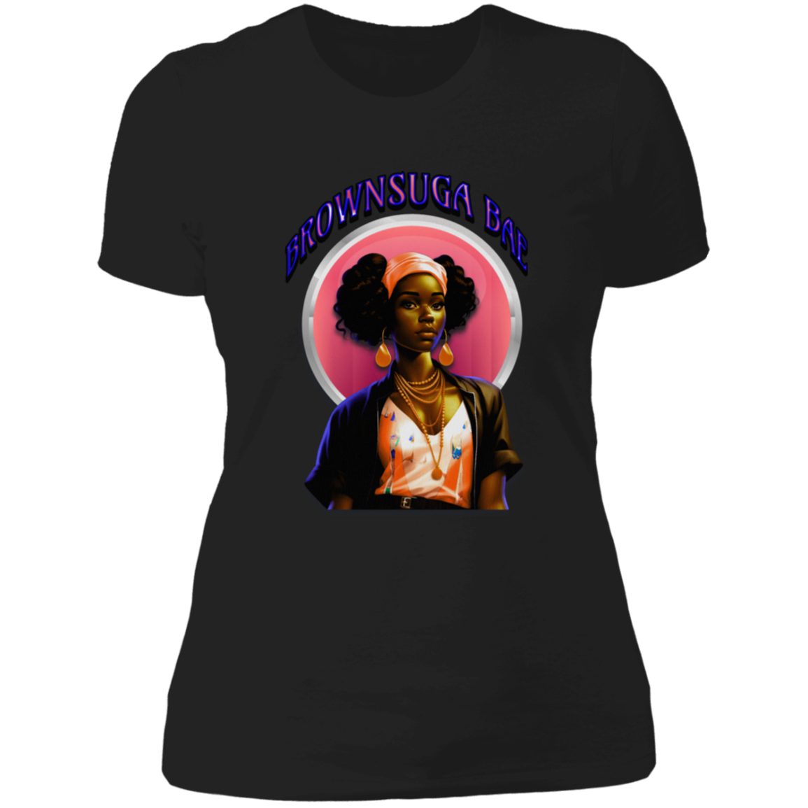 BrownSuga Bae Ladies' Boyfriend T-Shirt