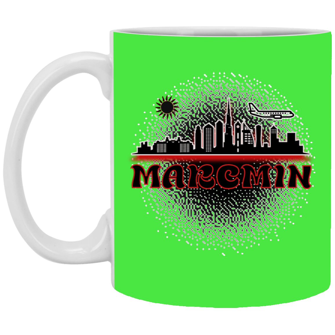 Marcmin 11oz White Mug
