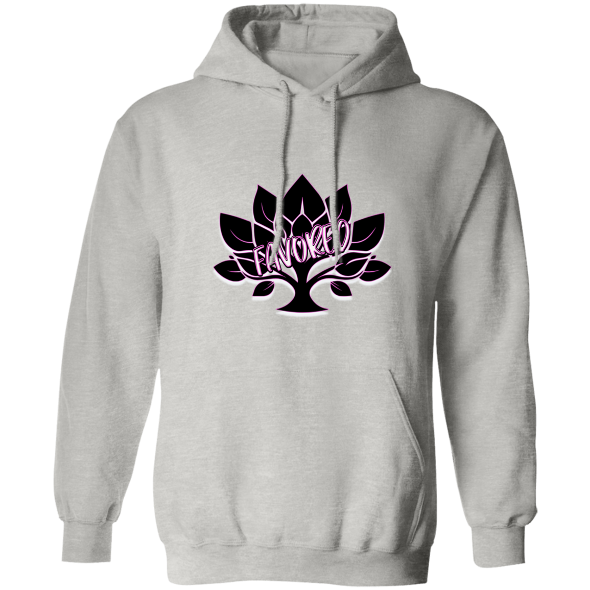 Pink Favored Gildan Unisex Pullover Hoodie