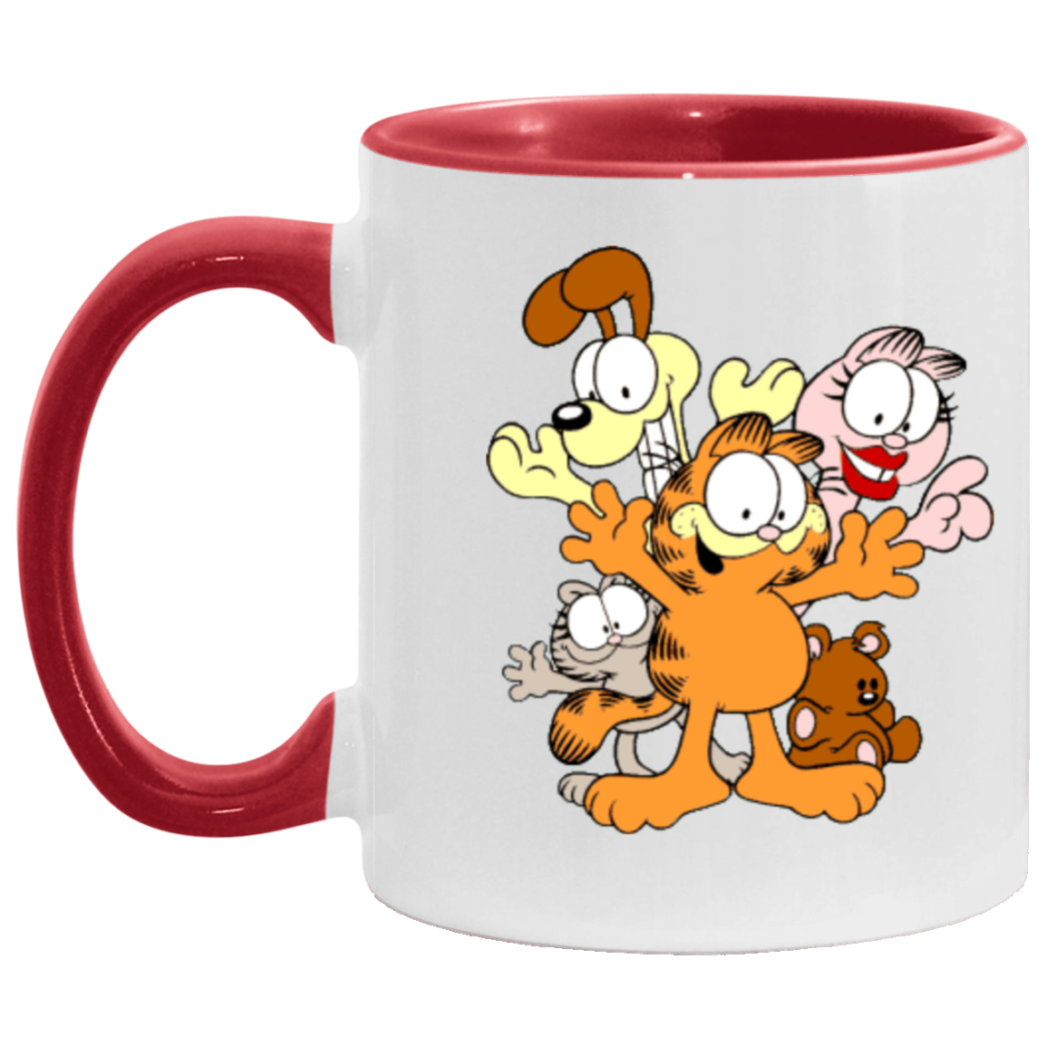 Garfield & Friends 11oz Accent Mug