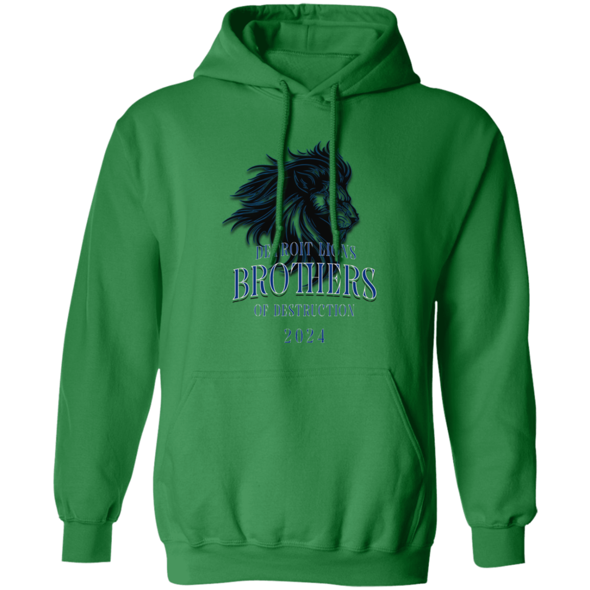 Detroit Lions Brothers of Destruction Gildan Pullover Hoodie
