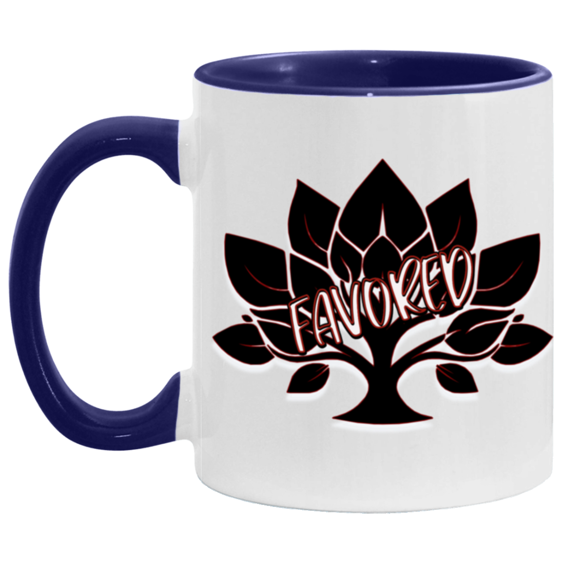 Favored Red 11oz Accent Mug