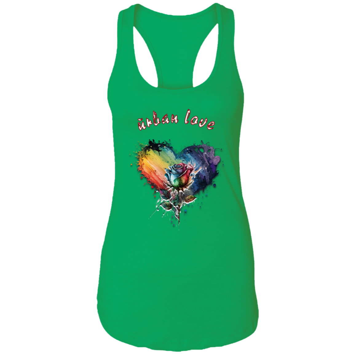 Urban Love Ladies Ideal Racerback Tank Top