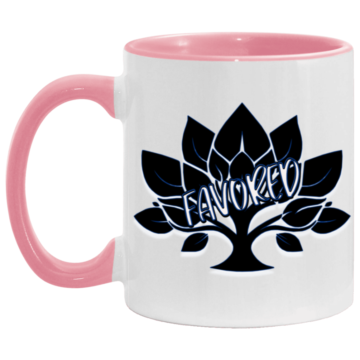 Favored Blue 11oz Accent Mug