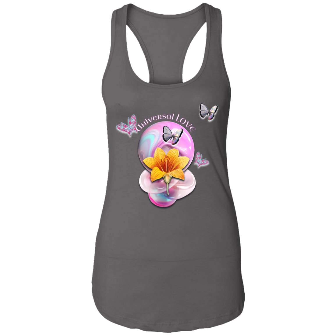 Universal Love Ladies Ideal Racerback Tank