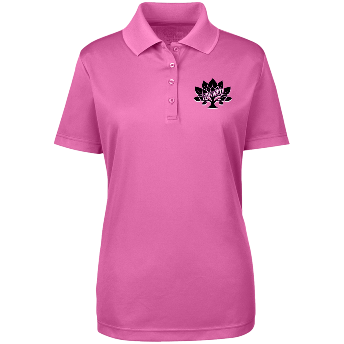 Pink Favored Core 365 Womens Origin Pique Polo