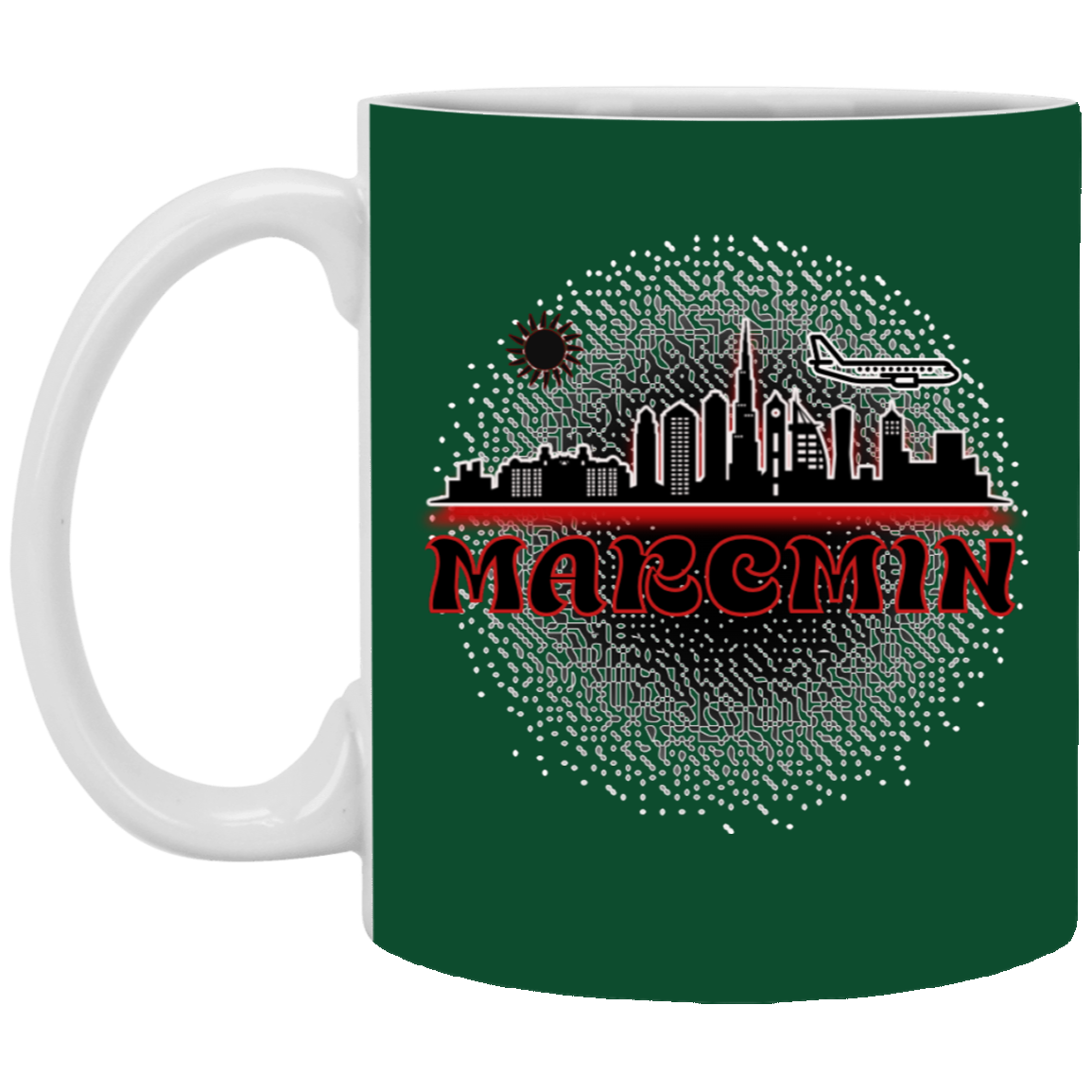 Marcmin 11oz White Mug