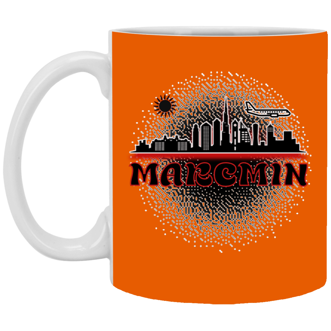 Marcmin 11oz White Mug