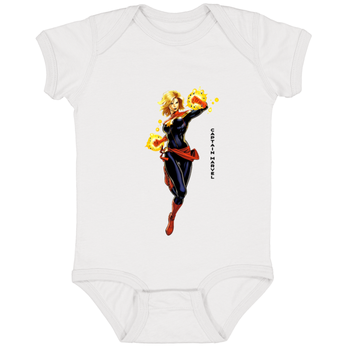 Captain Marvel Infant Fine Jersey Bodysuit