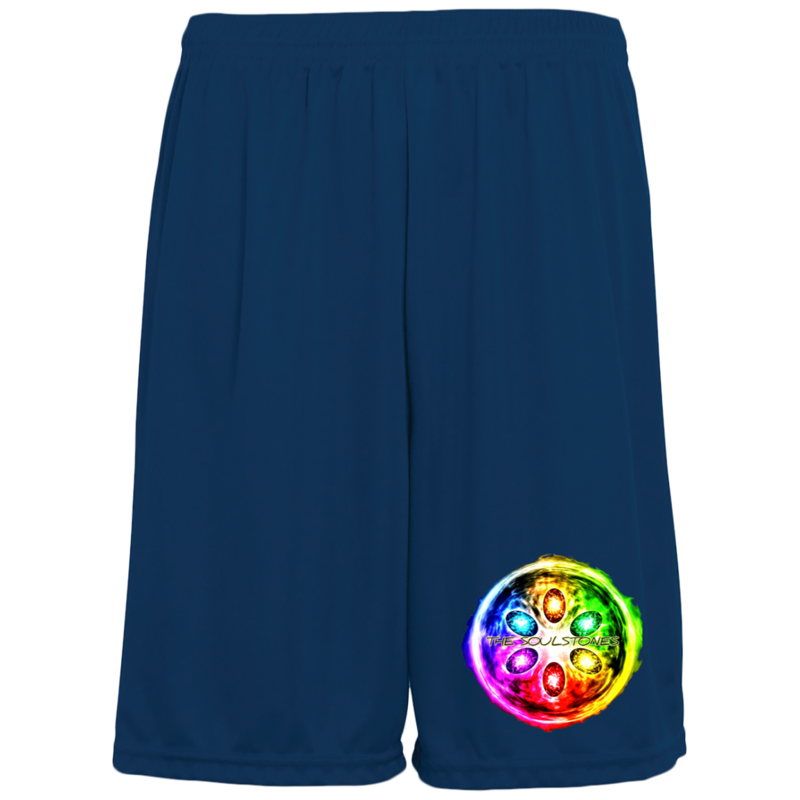 Soulstones Moisture-Wicking Pocketed 9 inch Inseam Training Shorts