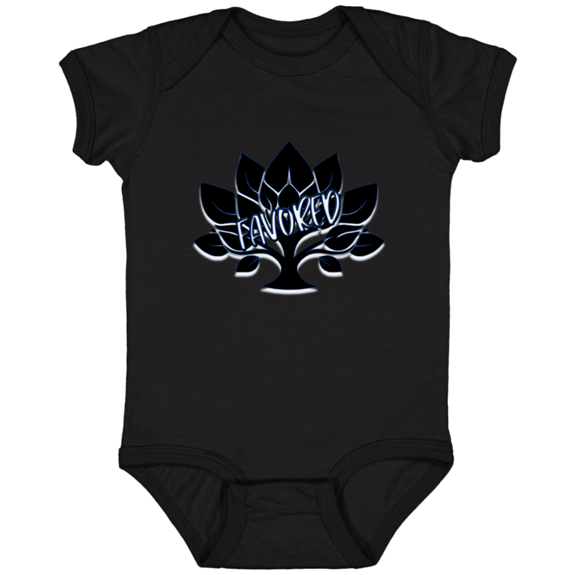 Blue Favored Infant Onesie Jersey Bodysuit